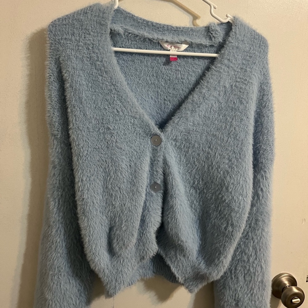 Pastel Blue Long Sleeve Sweater